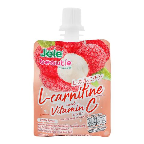 Jele Beautie Lychee Flavour Juice, 140g