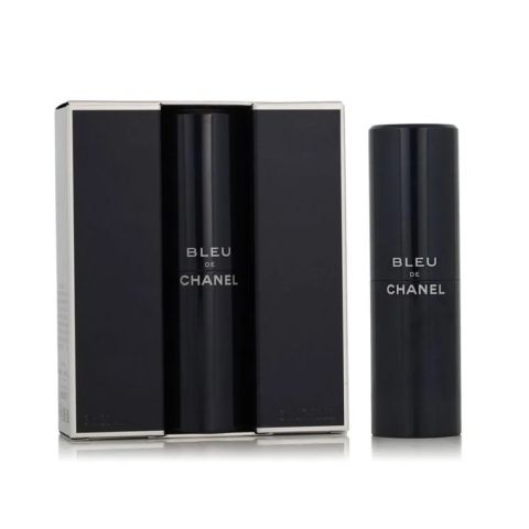 Chanel Bleu De Chanel Pour Homme Gift, For Men, Set Edt Spray 20ml 2 X Edt Spray Refill 20ml