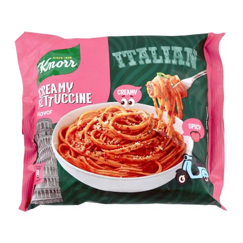 Knorr Italian Creamy Fettuccine Spicy Noodles, 132g