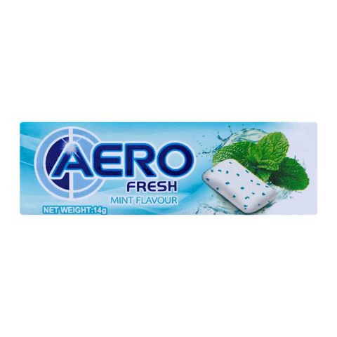 Aero Fresh Mint Gum, 14g