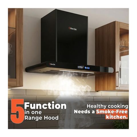 Glam Gas 5 Function Range Hood T Shape Chimney, 90CM, Hood Thunder-11