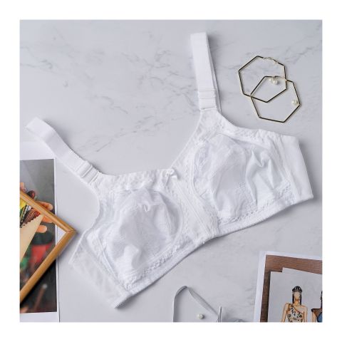 Flourish Women's Disclosure Bra, 38C, White