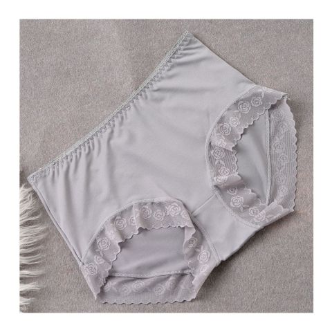 Sister Hood Women's Panty, Free Size, Grey, 2018