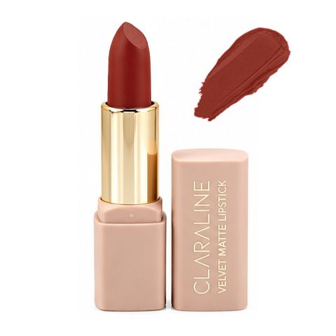 Claraline Velvet Matte Lipstick, VM354, 4.5g