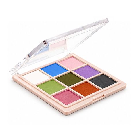 Claraline Color Harmony Eyeshadow Palette, H101, 9 X 1g