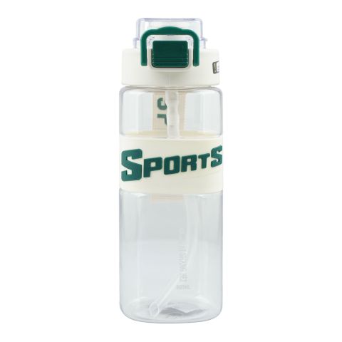 AJF Kids Sports Plastic Water Bottle, 800ml, 15-4, White