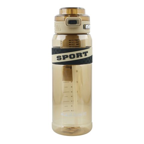AJF Kids Sports Plastic Water Bottle, 1000ml, 15-5, Beige