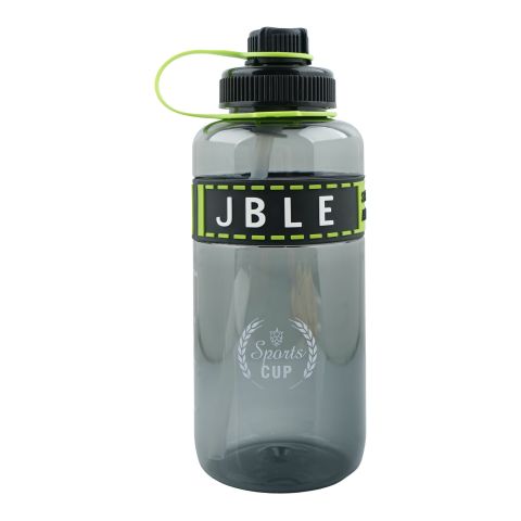 AJF JBLE Plastic Water Bottle, 1500ml, 15-8, Black-Green