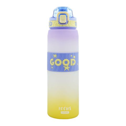 AJF Kids Good Luck Water Bottle, 900ml, 15-11, Yellow-Blue