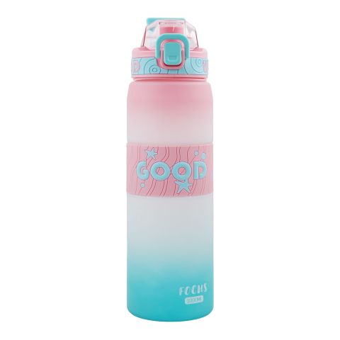 AJF Kids Good Luck Water Bottle, 900ml, 15-11, Pink-Blue