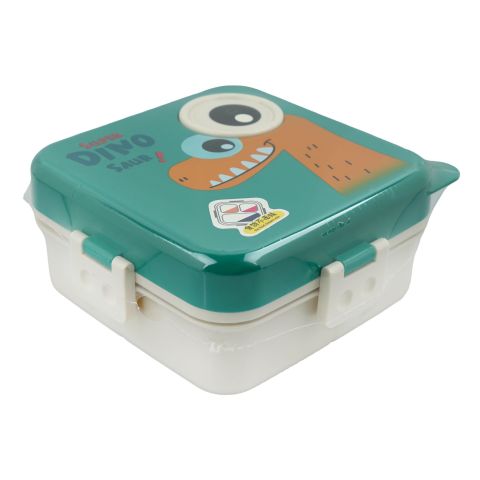AJF Super Dino-Saur Lunch Box, 15-19, Green