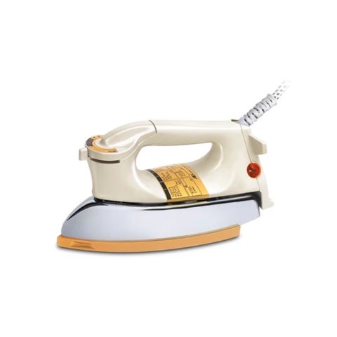 Anex Deluxe Dry Iron, 1000W, 220-240V, Golden, AG-2079B