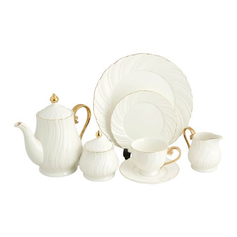 More & More Imperial Tea Set, PT-932, 24-Pack