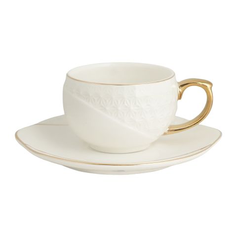 More & More Imperial Cup & Saucer, S-608, 12-Pack