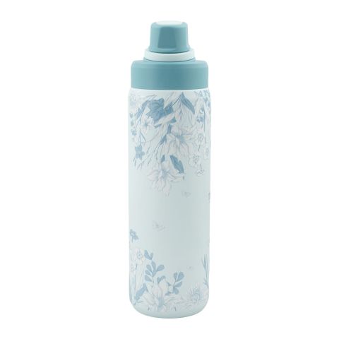AJF TYESO Stainless Steel Fizz Haze Bottle, 900ml, Sky Blue, SUS304