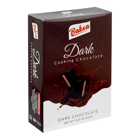 Bakea Cooking Dark Chocolate, 450g