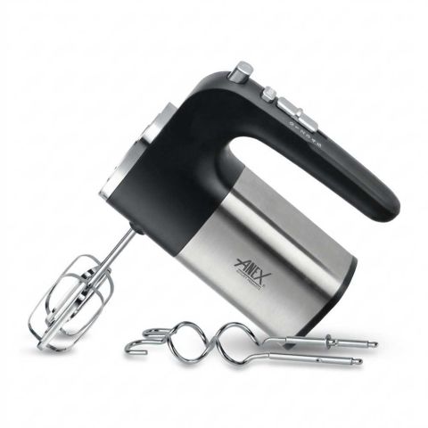 Anex Deluxe Hand Mixer, 300W, 220-240V, Black, AG-824