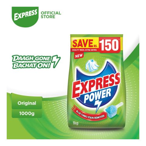 Express Power Detergent Washing Powder, 1000g
