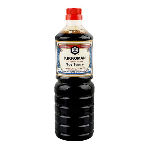 Kikkoman Soy Sauce, 1 Liter