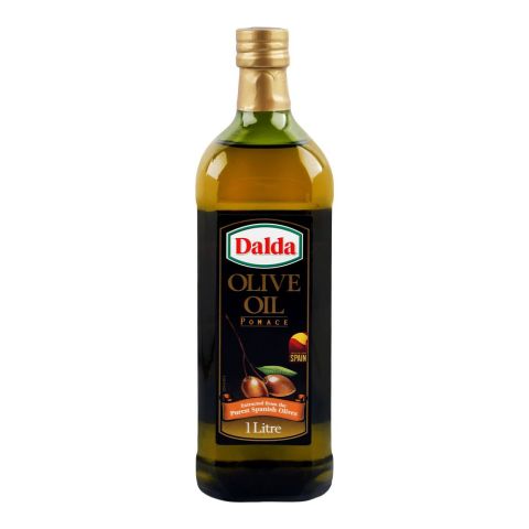 Dalda Pomace Olive Oil, 1 Liter Bottle