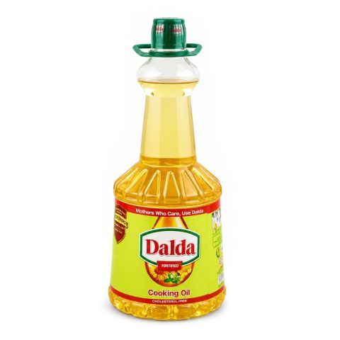 Dalda Cooking Oil, Cholesterol Free, 3 Liters Bottle