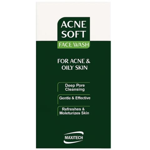 Acne Soft Cleanser, For Acne & Oily Skin, 100ml