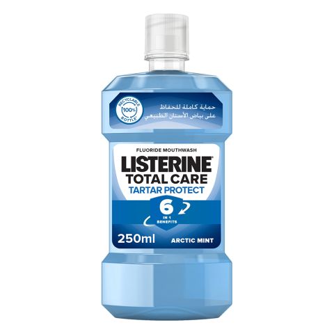 Listerine Advanced Tartar Control Antiseptic Arctic Mint Mouthwash, 250ml