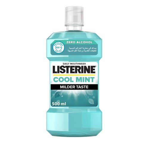 Listerine Zero Mild Mint Mouthwash, Zero Alcohol, 250ml