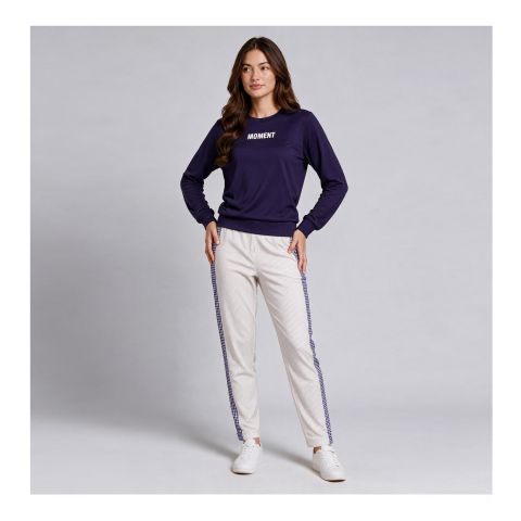 Flourish Women's Pajama Suit, Navy Blue, 1217