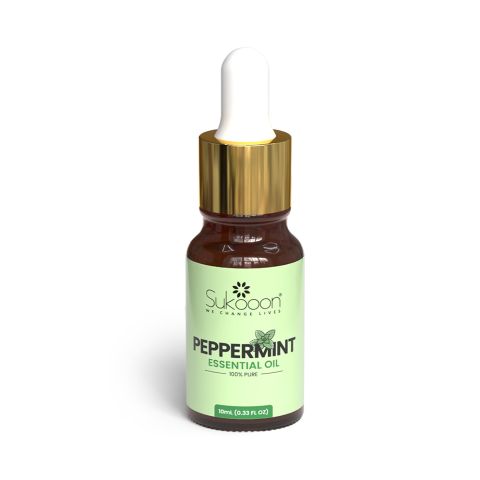 Sukoon Peppermint Essential Oil, 10ml