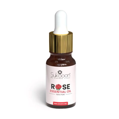 Sukoon Rose Essential Oil, 10ml