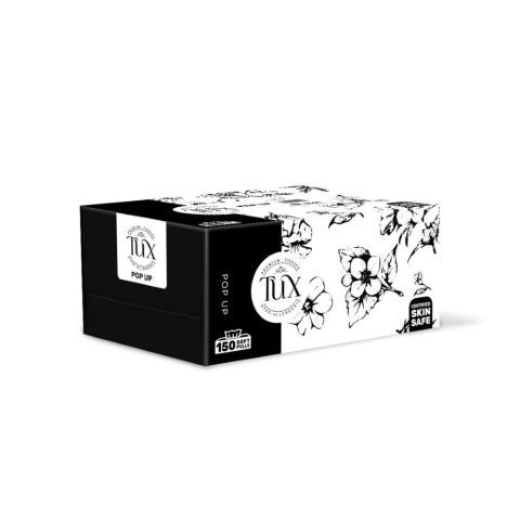 Tux Popup Pop-Up Premium Tissues Box  300 Sheets  150x2ply