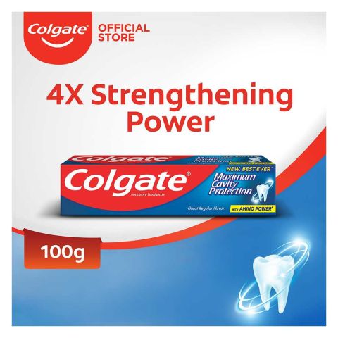 Colgate Maximum Cavity Protection Great Regular Toothpaste 100gm