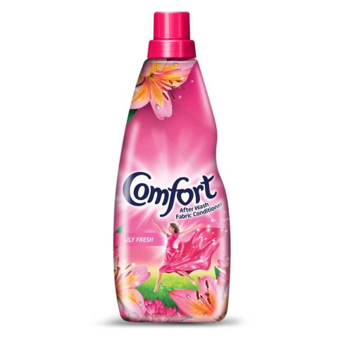 Comfort Lily Fresh Fabric Conditioner, Pink, 800ml
