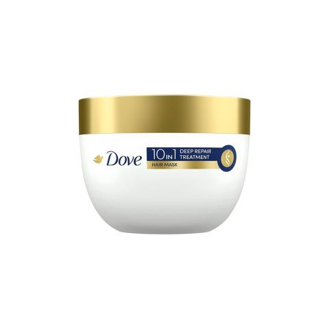 Dove 10-In-1 Deep Repair Treatment Hair Mask, 250ml