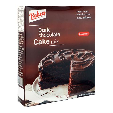 Bakea Dark Chocolate Cake Mix, 430g