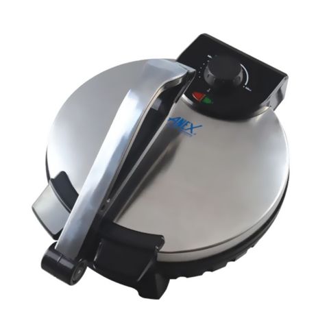 Anex Deluxe Roti Maker, 1200W, 220-240V, 12 Inches, AG-2029