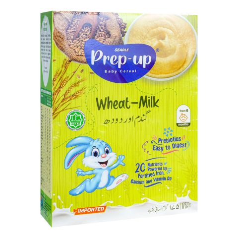 Searle Prep-Up Baby Cereal Wheat & Milk 175gm