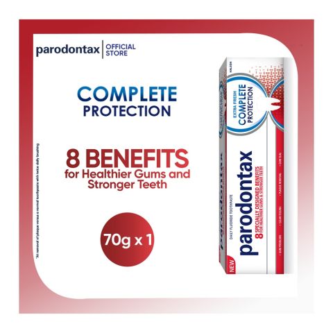 Parodontax Extra Fresh Complete Protection Toothpaste, 70g