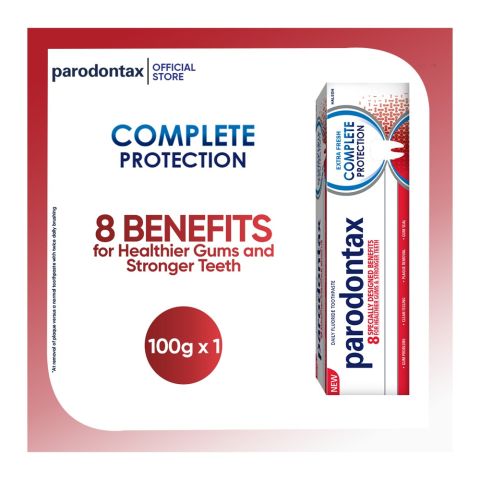 Parodontax Extra Fresh Complete Protection Toothpaste, 100g
