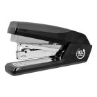 Deli Effortless Stapler, 24/6 & 26/6 Staples, 150 Staple Capacity, 20 Sheet Limit, Black, E0367