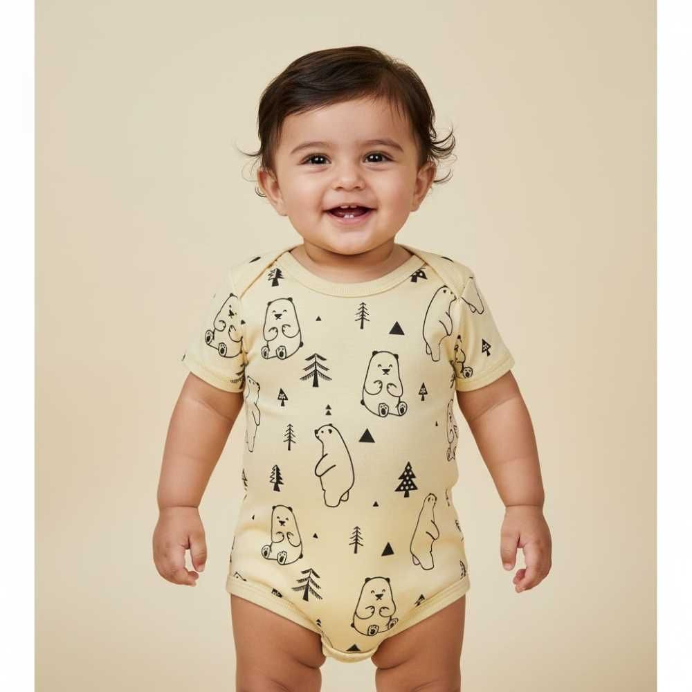 Basix Infant Short Sleeves Bodysuit, 5997