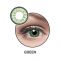 Optiano Soft Color Contact Lenses, Green