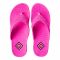 Bata Ladies Rubber/PVC Slipper, Red, 6725053