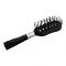 Hair Brush, Black/Silver, Small, 9896JS