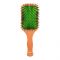 Italia Hair Brush, Wooden Style, Rectangle Shape, 7970P