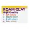 Nara High Quality Foam Clay, 3+ Years, 180g, FO-180-12
