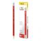 Dollar My Pencil Black Lead Pencil With Eraser, Red Body, 12-Pack, PH456