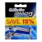 Gillette Mach3 Turbo Cartridges, Razor Blades, 2-Pack