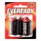 Eveready D Super Heavy Duty 1.5V Battery, 2-Pack, R20